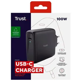 Trust Maxo 100W Universal Schwarz AC