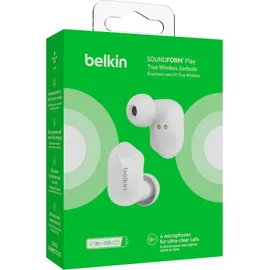 Belkin Soundform Play Kabellose Kopfhörer Light Blue One Size