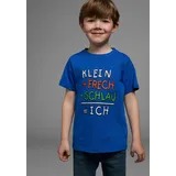 Kidsworld T-Shirt in royalblau | Gr.: 116/122