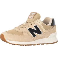 New Balance Herren 574 Sneaker, Incense/Black, 44 EU