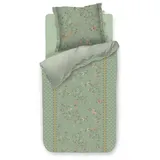 Pip Studio Bettwäsche-Garnitur Kili Flower Farbe Grün Größe 135x200+80x80