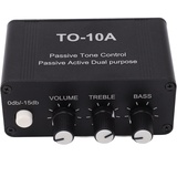 Mini-Audio-Stereo-Vorverstärker Receiver Komponenten Vorverstärker Kleiner Kopfhörerverstärker NE5532 mit 3,5-mm-Cinch-Eingang und -Ausgang Angetrieben von Einem 12-V-Gleichstromadapter