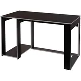 MCW Schreibtisch MCW-J26, Computertisch Bürotisch, 120x60x76cm ~ schwarz-grau