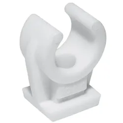 PVC-Rohr-Clip einfach, 6 mm , 18 mm