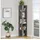 Decortie Piano Bücherregal 31,4 x 31,4 x 158,9 cm Grau