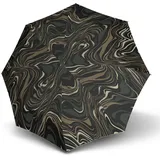Knirps Regenschirm T.200 Medium Duomatic Fashion Tiger Oak olivgrün - Einheitsgröße