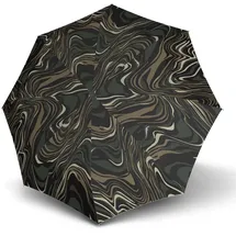Knirps Regenschirm T.200 Medium Duomatic Fashion Tiger Oak olivgrün - Einheitsgröße