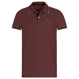 Trigema Poloshirt » Slim Fit Polohemd«, (1 tlg.), Gr. XXXL, kastanie, , 78851037-XXXL