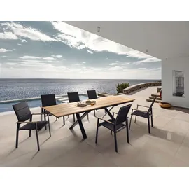 Niehoff Strato Ausziehtisch 180-280 x 95 x 75 cm Schwarz
