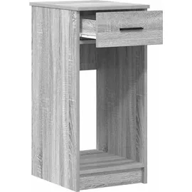 vidaXL Computerschrank mit Schublade Grau Sonoma 35x45x77 cm