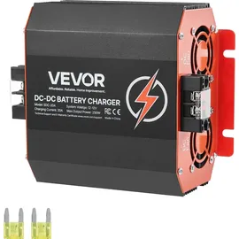 Vevor 12 V 20 A DC/DC-Ladegerät, 250 W, Ideal für Blei-Säure-, Lithium-, AGM-, GEL- und Nassbatterien, intelligentes mehrstufiges Laden, für Wo...