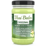 Wang Prom Naturals Thai Kräuter Balm Balsam Thai-Herbs 100g - Thailändischer Massage-Balm zur Hautpflege Massage Wellness