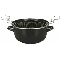 Krüger Frittiertopf 24 cm mit Einsatzkorb