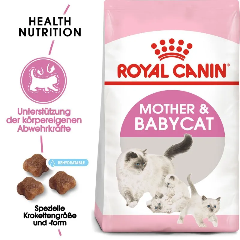 ROYAL CANIN MOTHER & BABYCAT Katzenfutter für tragende Katzen und Kitten 4 kg