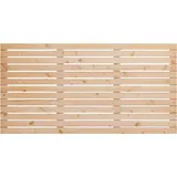 BM Massivholz Zaunfeld 180 x 90 cm Dou naturbelassen