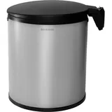 Brabantia Einbaumülleimer 15 L Brilliant steel