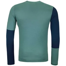 Ortovox 185 Rock'N'Wool Long Sleeve Unterwäsche Herren arctic grey- XL