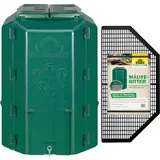 NEUDORFF Thermokomposter DuoTherm 530 Liter + Mäusegitter
