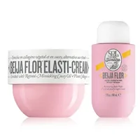 Sol de Janeiro Körperpflegemittel Sol de Janeiro Beija Flor Body Wash und Elasti Cream Pflege Duo, Pflegendes Körper Duo mit passendem Beija Flor Duft weiß