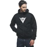 Dainese Daemon-X Safety Hoodie Full Zip, Motorrad Ziphoodie weiß 48