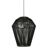Light & Living Deya 1-flg. 30 cm rund schwarz Metall