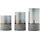 Brilliant Bougie LED-Kerzen 3 St. grau