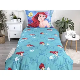 Disney Princess Arielle Mehrfarbig 140 x 200 cm + 70 x 90 cm