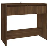 vidaXL Konsolentisch Braun Eichen-Optik 89x41x76,5 cm Holzwerkstoff