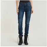 G-Star Ace 2.0 Biker Slim Straight Jeans - Dunkelblau - Damen - 29-30