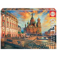 Educa Saint Petersburg, 1500 Teile Puzzle für Erwachsene und Kinder ab 12 Jahren, Russland