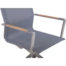Garden Pleasure Salida Kunststoff Grau