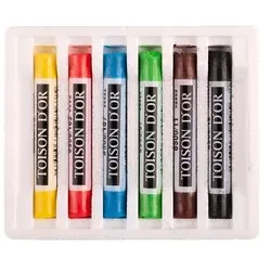 KOH-I-NOOR Pastellkreide 6Farb. 8511 Toison d'Or