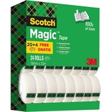 Scotch MagicTM Tape Klebefilm matt 19,0 mm x 33,0 m 24 Rollen