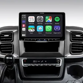 Alpine iLX-F905DU8 | Autoradio mit 9 Zoll Display für Ducato 8 inkl. Kabelbaum