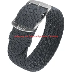 Eulit Perlon ATLANTIC Perlon 18mm" E40306618122" - grau