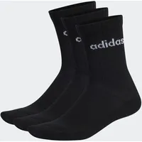 Adidas Linear Crew Cushioned Socken 3er Pack Black /