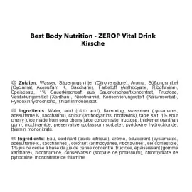 Best Body Nutrition Low Carb Vital Drink Kirsche 1000 ml