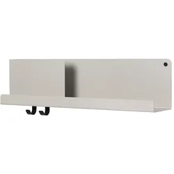 Muuto - Folded Shelves 63 x 16,5 cm, grau