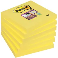 Post-it Post-it® Super Sticky Notes Haftnotizen extrastark 654-S6 gelb, 6 Blöcke