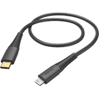 Hama Ladekabel USB-C/Lightning 1.5m Schwarz