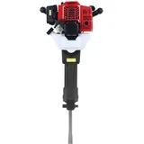MINRS Benzin Abbruchhammer 52cc 2 Takt Stemmhammer 1900W Benzin Betonbrecher 50J Bohrmaschine Betonbrecher Multifunktionale Presslufthammer mit Spitzmeißel und Flachmeißel