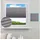 Woltu Plissee 80 x 220 cm grau