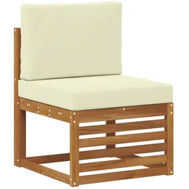 vidaXL Möbelset 5-tlg. Natur/Creme