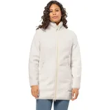 HIGH CURL Fleece-Jacke Cotton White M