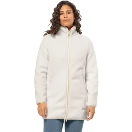 Jack Wolfskin HIGH CURL Coat W Fleece-Jacke, Cotton White, M