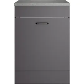OPTIFIT Spülenschrank OPTImulti 60 x 60 x 88 cm Grau
