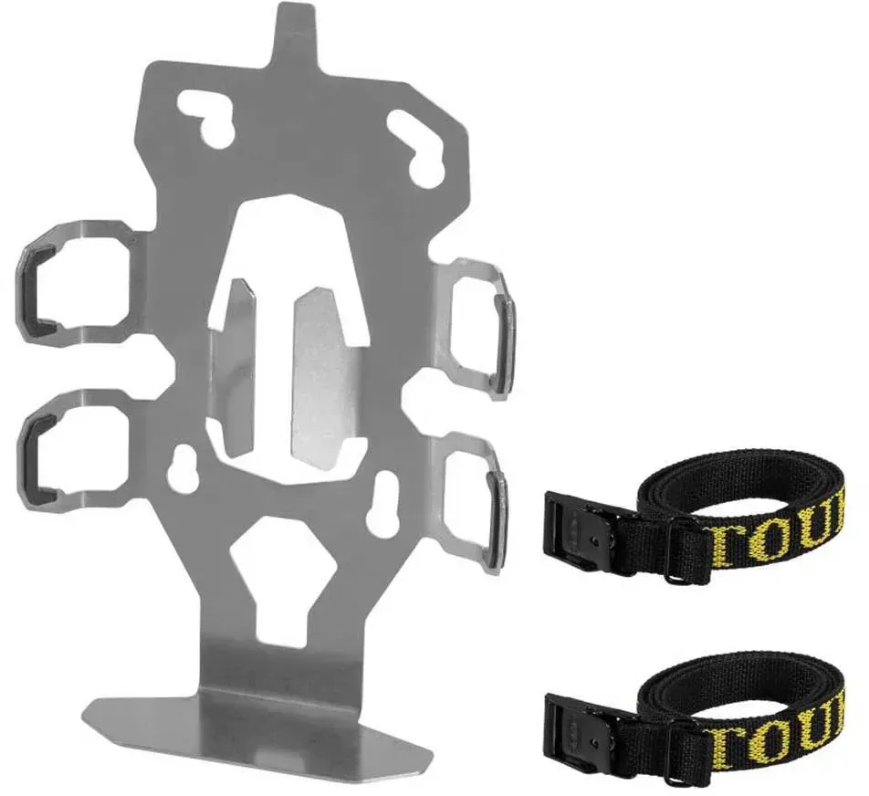 Touratech Zega Evo Doppel-flaschenhalter - Silver - One Size