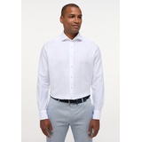 Eterna MODERN FIT Linen Shirt in weiß unifarben, weiß, 44