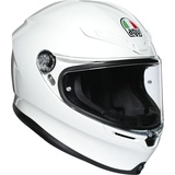 AGV K6 SOLID MPLK WHITE XS