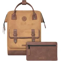 Cabaia Rucksack Adventurer Waxed Cotton Backpack M Colombo